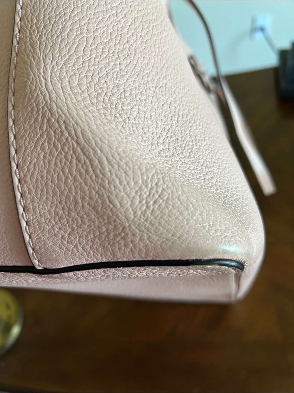 Tory Burch McGraw Leather Tote Bag in Pink - EUC - Picture 9 of 12